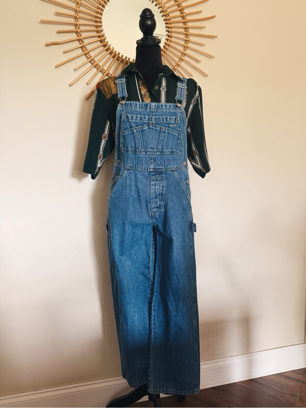 Classic Blue Denim Overalls